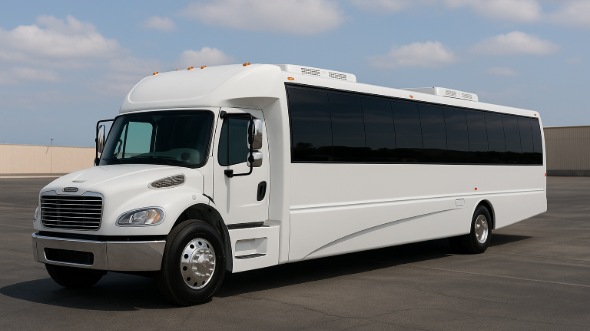 Exterior of Charter Bus Company Tucson's 15 Passenger Minibus in Tucson
