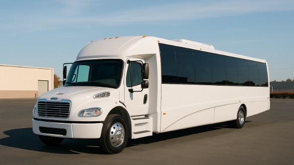 Exterior of Charter Bus Company Yuma's 30 Passenger Minibus in Yuma