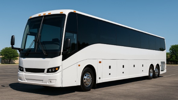 Exterior of Charter Bus Company Chandler's 50 Passenger Charter Bus in Chandler
