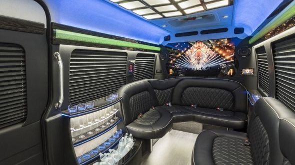 maricopa sprinter limo rental inside