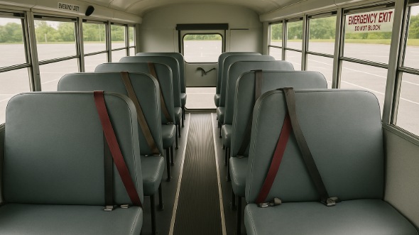 Interior of Charter Bus Company Surprise's School Bus in Surprise